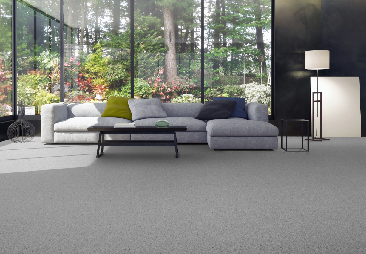 Lano Living Colours 3 Romance Carved Stone 871 Teppichboden Raumbild